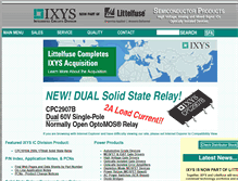 Tablet Screenshot of ixysic.com